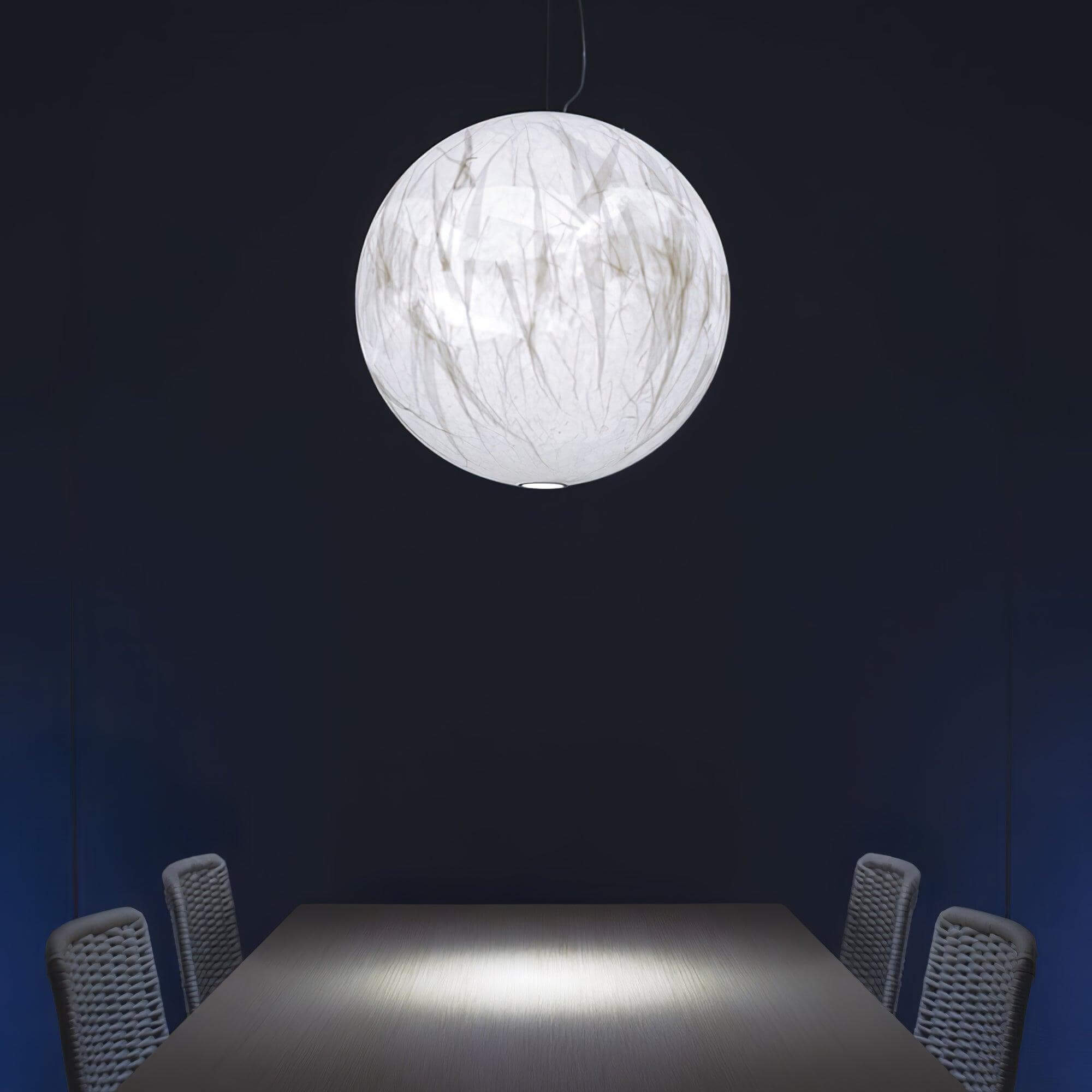 Mondseiden Pendelleuchte - Modernes Design