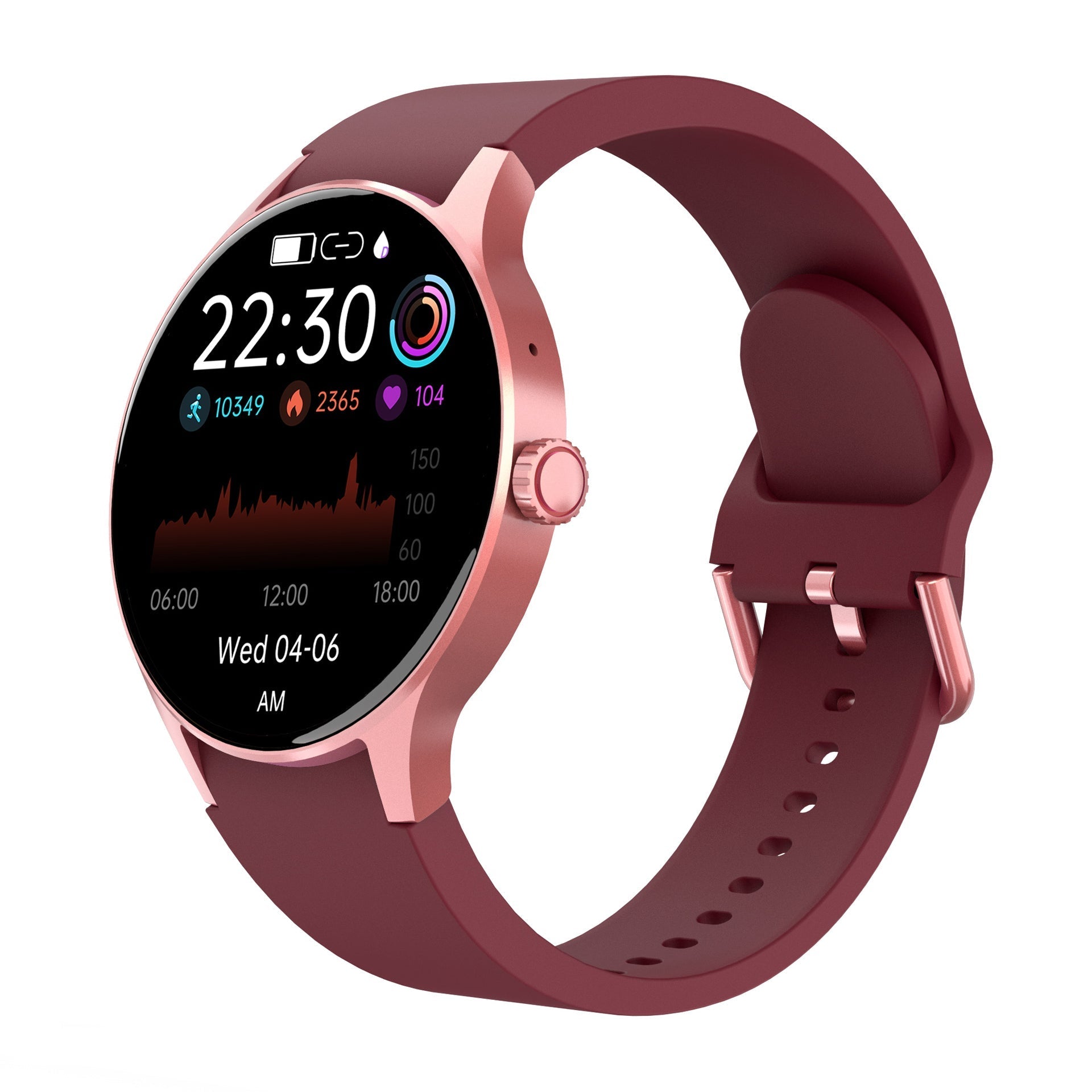 Zelara Bluetooth Sprechen Spielen Musik Gesundheit Wasserdichte Smartwatch