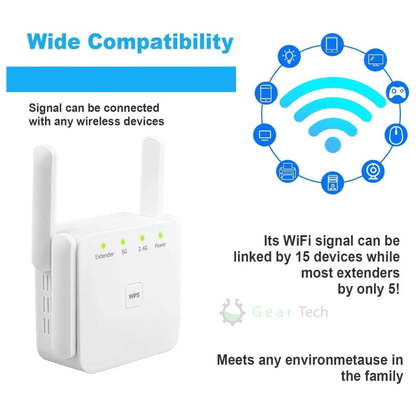 UltraXtend 5G WiFi Booster – Bester WiFi-Extender für schnellere, stärkere Verbindung im Vereinigten Königreich