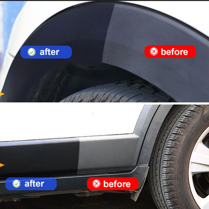Auto Kunststoff Restaurator Zurück zu Schwarz Glanzbeschichtung Reparaturlösung