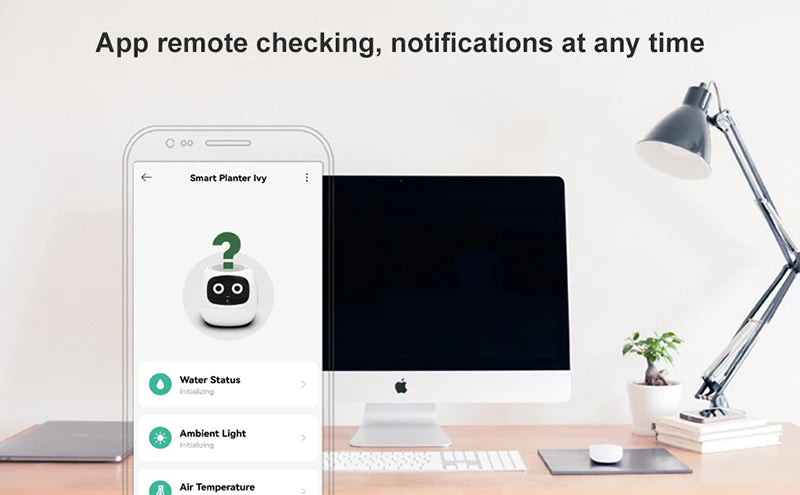Smart Sensors Planter - 7 smarte Sensoren und AI-Chips machen es einfach und Spaß, Pflanzen im Wohnzimmer zu züchten