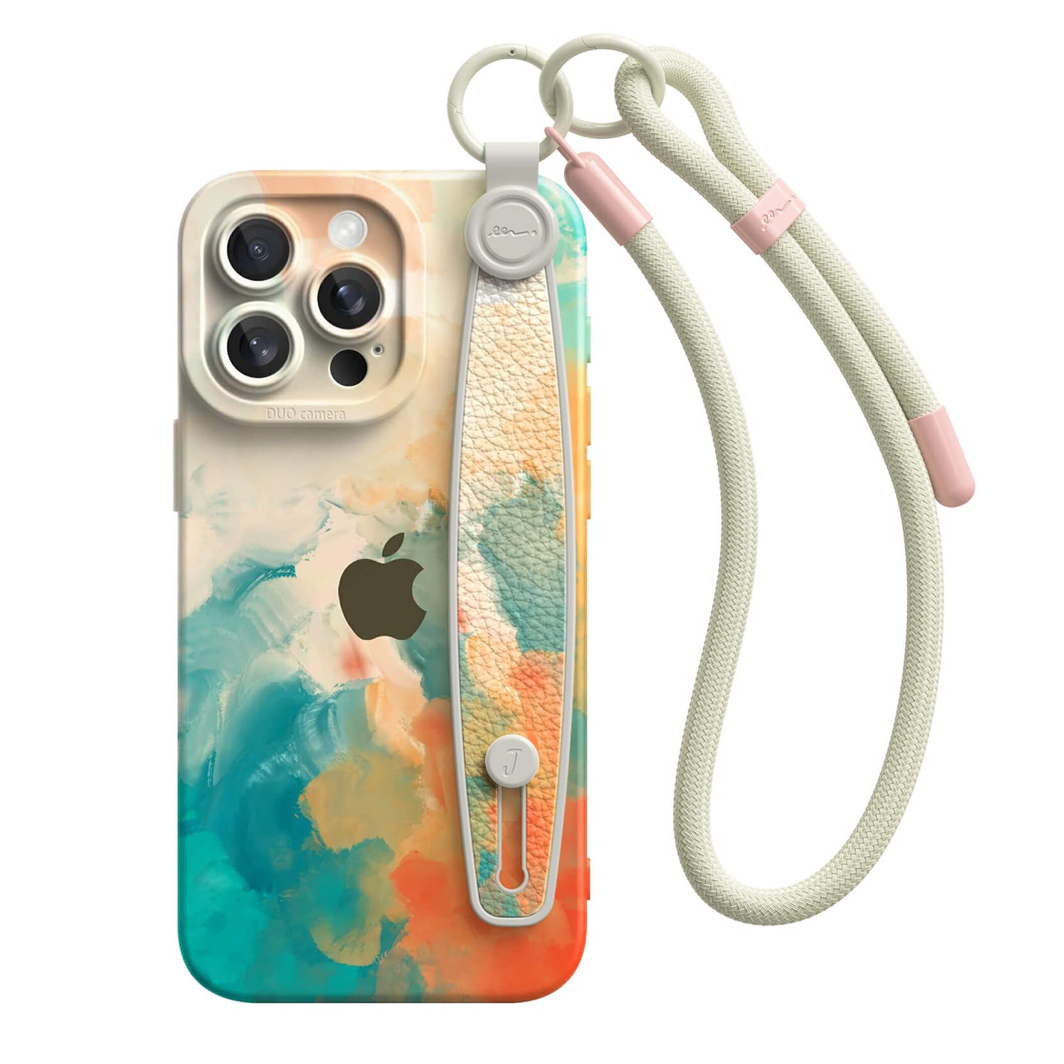 Schwebende Wolken | Multifunktionale Armbandhülle für iPhone-Serie