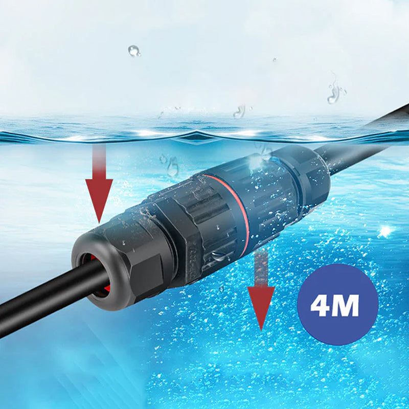 Outdoor wasserdichter elektrischer Drahtverbinder