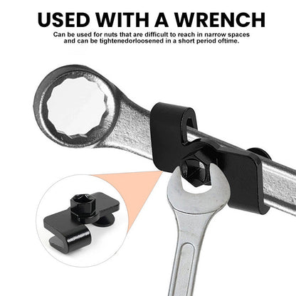 21mm Sechskantverbinderadapter für Steckschlüssel – Robuste Verlängerung für mehr Hebelwirkung