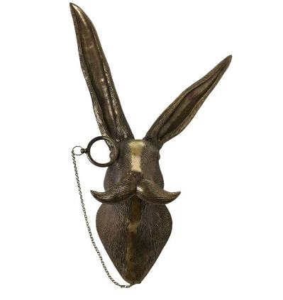 Nordische Tierkopf-Wanddekoration