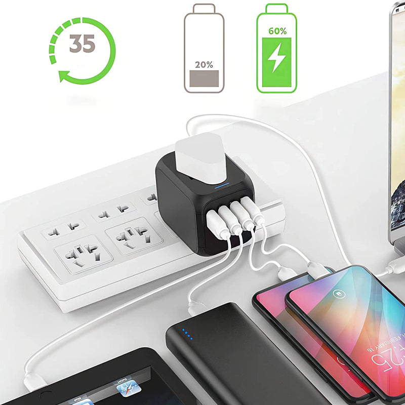 Universeller Smart Reiseadapter Spannungswandler