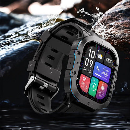 SwimGuard Runden Zähler Smartwatch – Wasserfestes Design, Fitness Tracker, Lange Akkulaufzeit, Perfekt für Schwimmer
