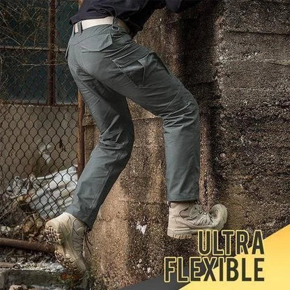 Outdoor Taktische Wasserfeste Hose Armee Fan Mehrzwecktaschen Kampfhose Ripstop Wasserabweisend Schnell Trocknende Wandern-Hose Cargo-Hose