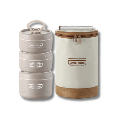 Stapelbares Isoliertes Brotdose-Set