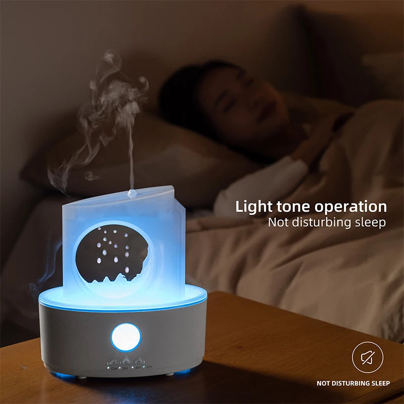 Rain Clouds Aroma-Diffusor &amp; Luftbefeuchter – Ultraschall, LED &amp; Timer