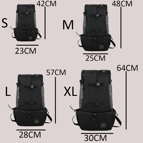 Hund Rucksack Tragetasche