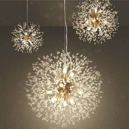 Moderne LED-Kristall-Pendelleuchte