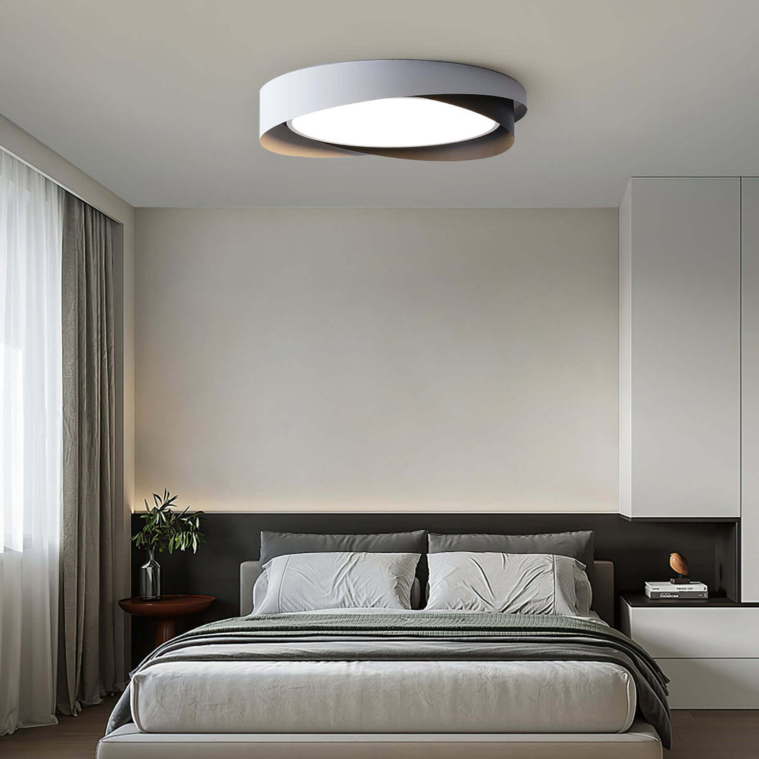 Moderne LED Deckenleuchte - Halo Design