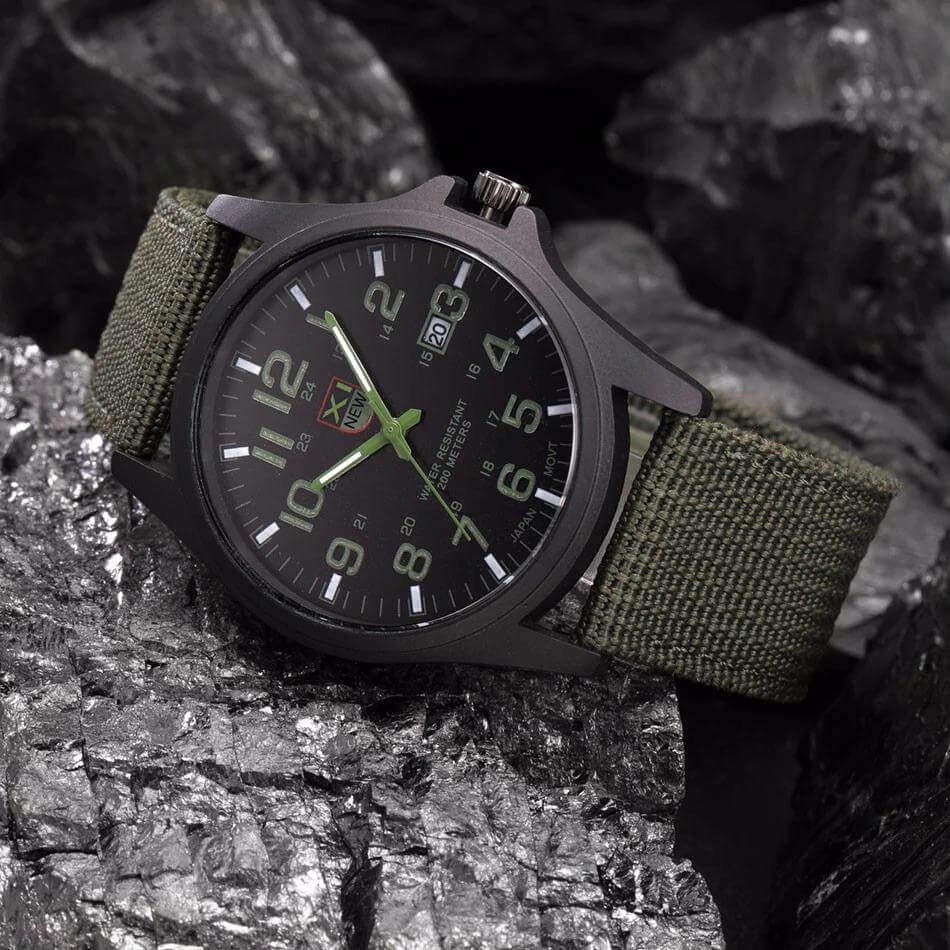Taktische Herrenuhr - Militär-Look
