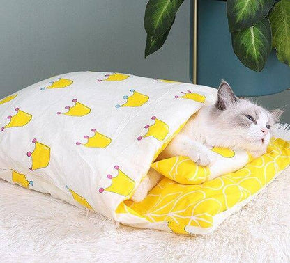 Kuscheliger Katzenschlafsack für wohlige Nächte