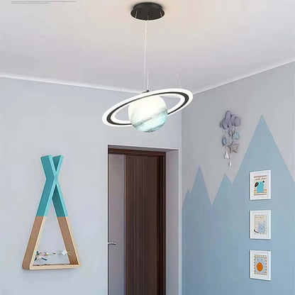 LED-Hängelampe Kinderzimmer Planeten Design