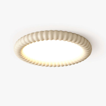 Moderne LED Deckenleuchte - Wellen-Design