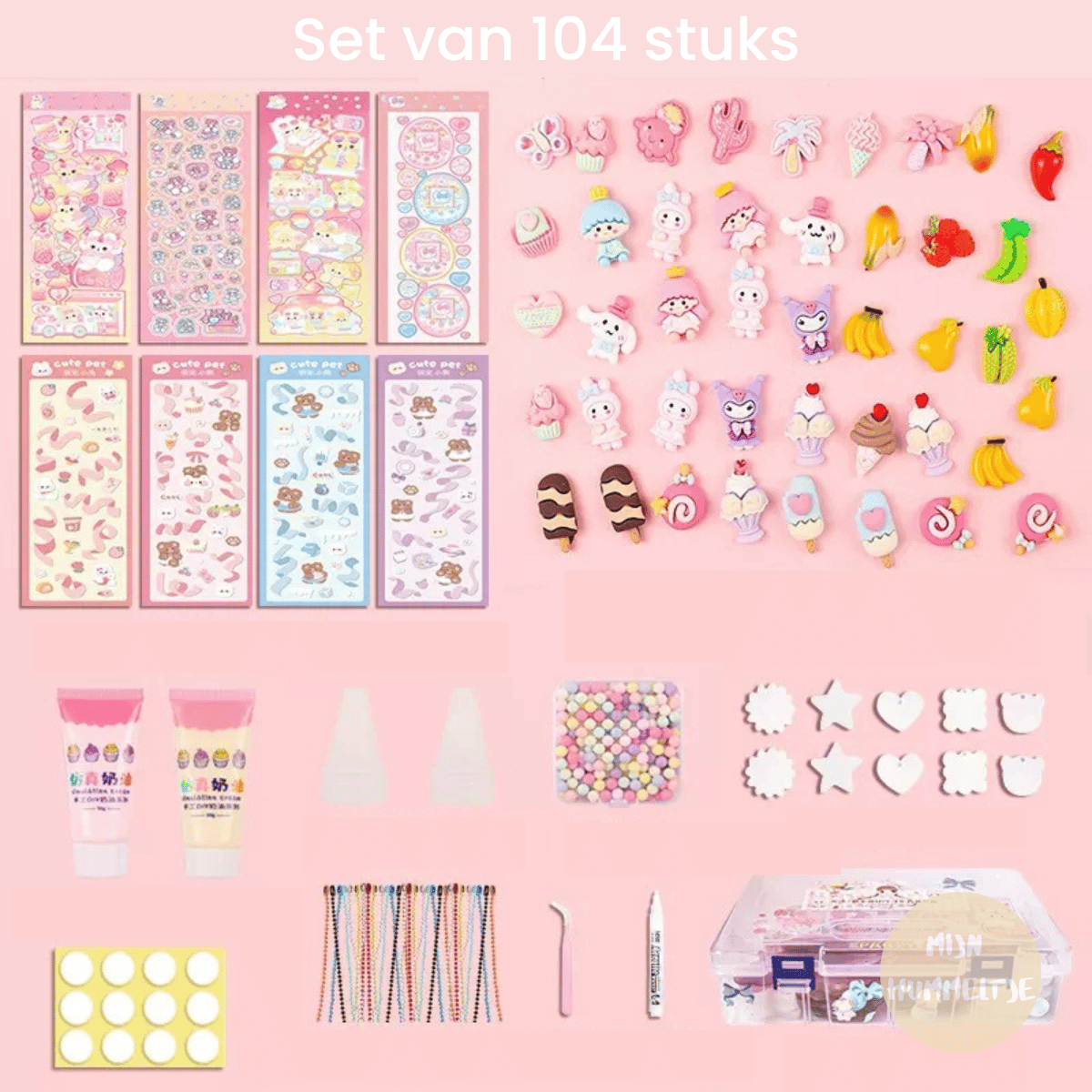 Kreatives 3D-Sticker-Set - Deko-Set für Kinder &amp; Erwachsene