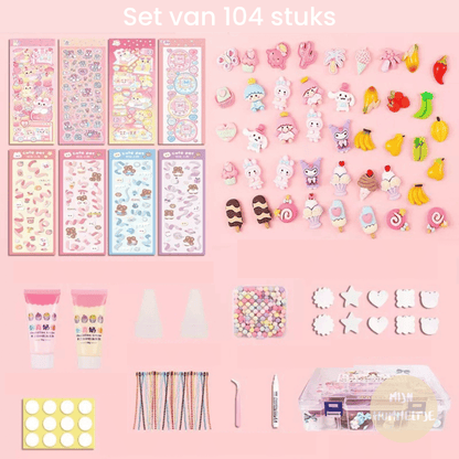 Kreatives 3D-Sticker-Set - Deko-Set für Kinder &amp; Erwachsene