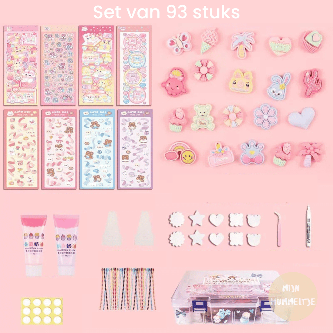 Kreatives 3D-Sticker-Set - Deko-Set für Kinder &amp; Erwachsene