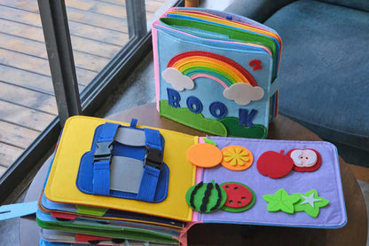 Montessori Filz-Bilderbuch - Abenteuer &amp; Kreativität