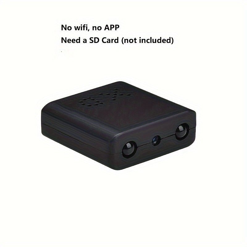 Mini-Kamera Full HD Ultra-Kompakt | Mikro-Kamera mit Loop-Aufnahme auf SD-Karte