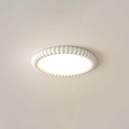 Moderne LED Deckenleuchte - Wellen-Design