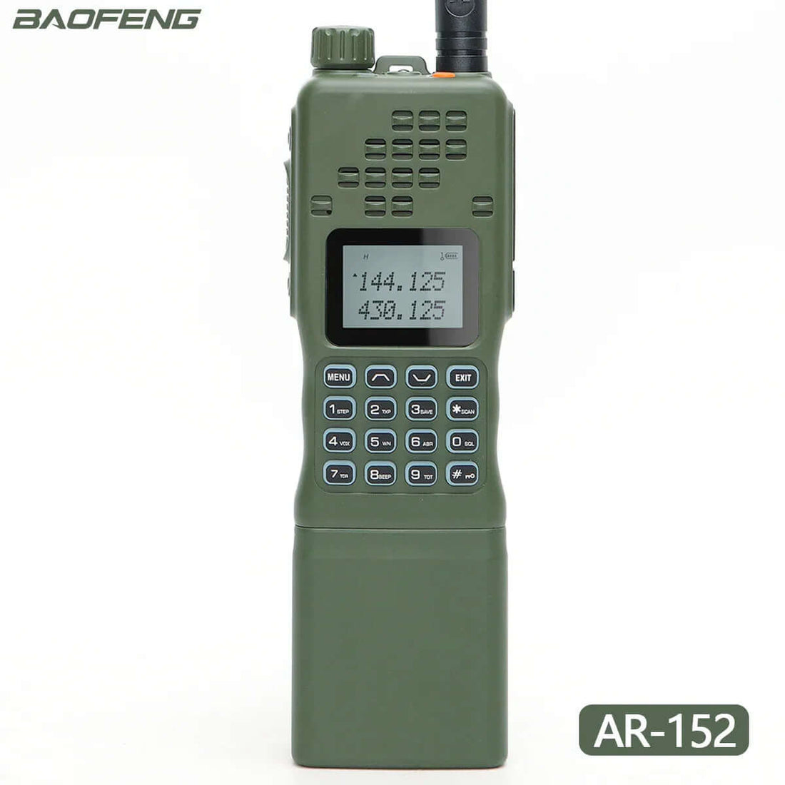 Kompaktes Dualband-Funkgerät mit LCD-Display