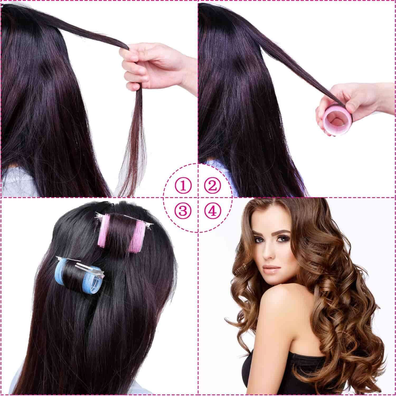 Lockenwickler Set für Volumen &amp; Locken