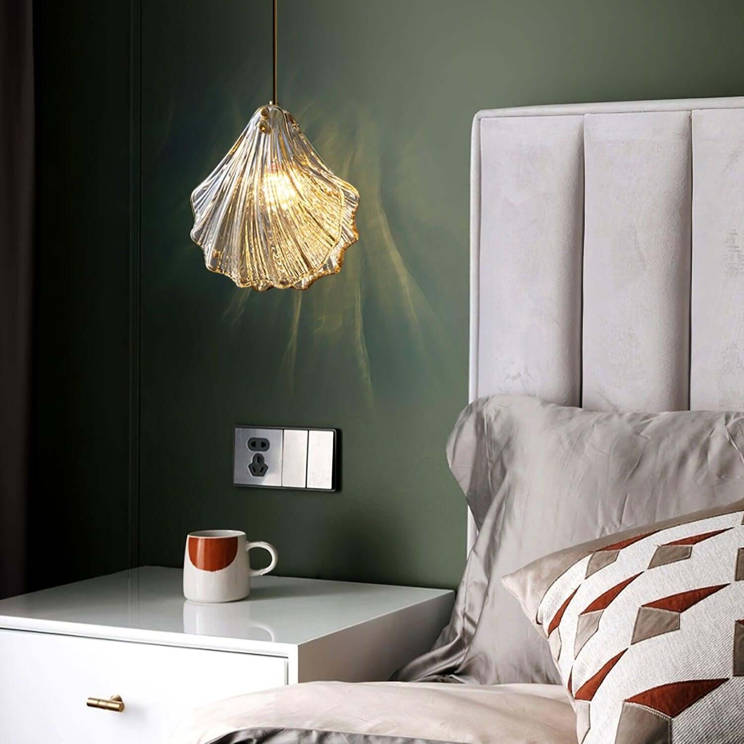 Muschel Mini Pendelleuchte