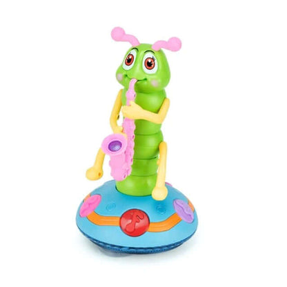 Interaktive Musik-Raupe - Baby-Spielzeug mit Licht &amp; Geräuschen
