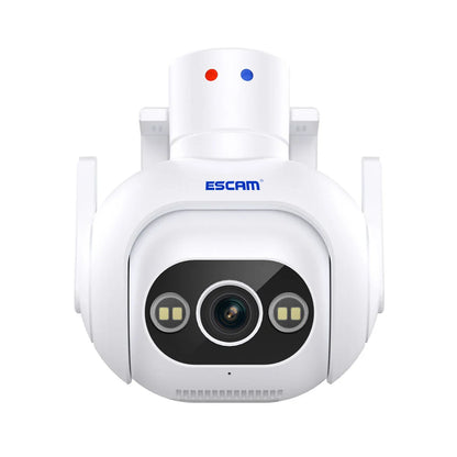 ESCAM PT304 4MP 1440P 10X Zoom IP-Sicherheitskamera mit humanoider Erkennung, WIFI, Nachtsicht und Alarmton (EU-Standard)