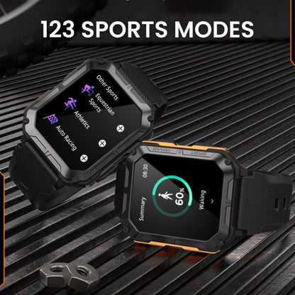 Titan Force Pro - Smart Fitness Tracker Smartwatch mit Herzfrequenzmonitor, GPS und wasserdichtem Design für Outdoor-Aktivitäten und den täglichen Gebrauch