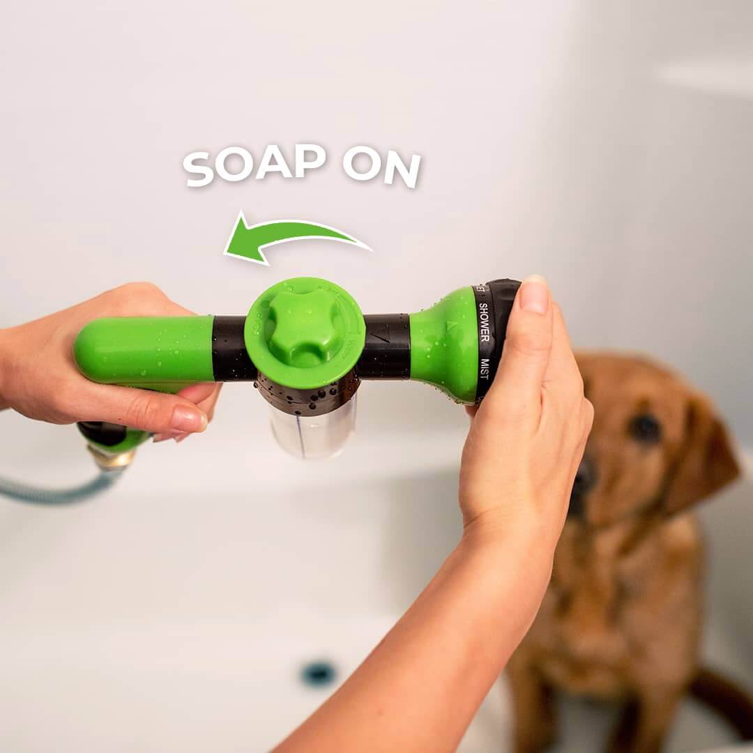 Hunde-Duschbrause für schnelles &amp; einfaches Waschen