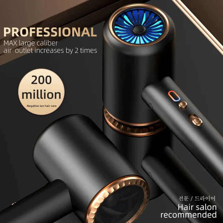 2400W Haartrockner mit Ionen-Technologie - Schnelltrocknend &amp; schonend