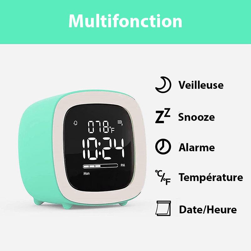 Digitales LED Nachtlicht Wecker