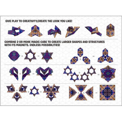 Magnetischer Kreativwürfel: Formen &amp;amp - Muster