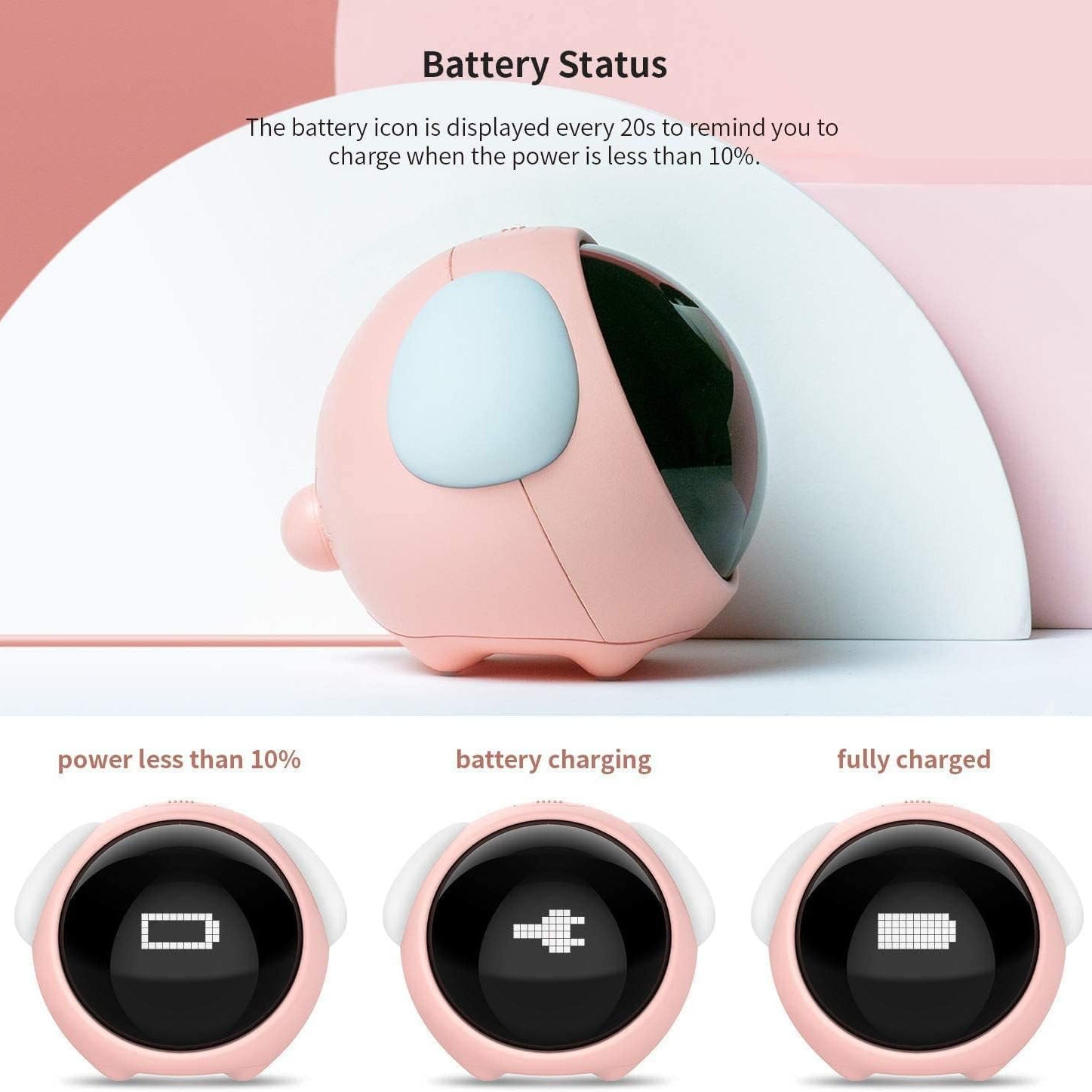 Sunrise-Wecker LED mit Sprachsteuerung Hunde-Emoji-Display Dimmbar Dual-Alarm USB