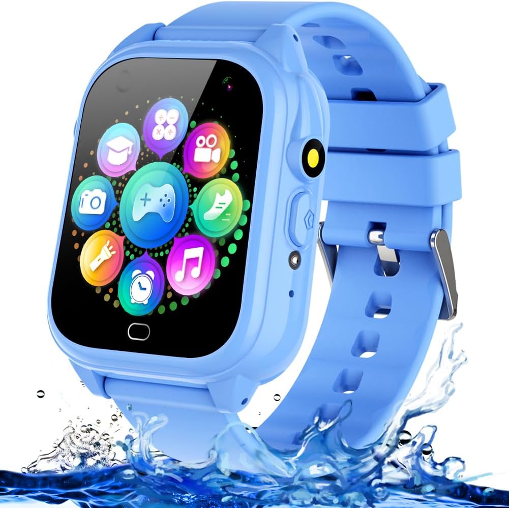 iWatch l Smartwatch für Kinder l Wasserdicht l Jungen und Mädchen