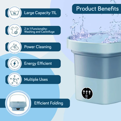 Tragbare Waschmaschine