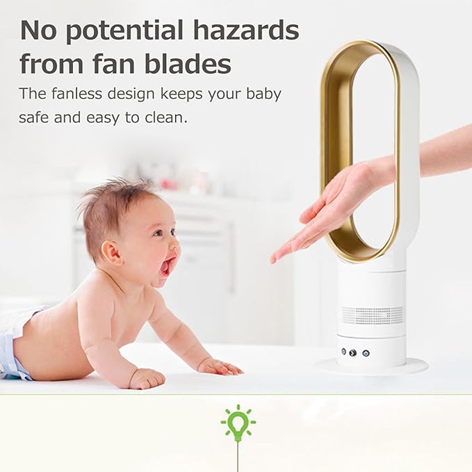 Bladeless Turmventilator | Energieeffizienter Kühlluftstrom