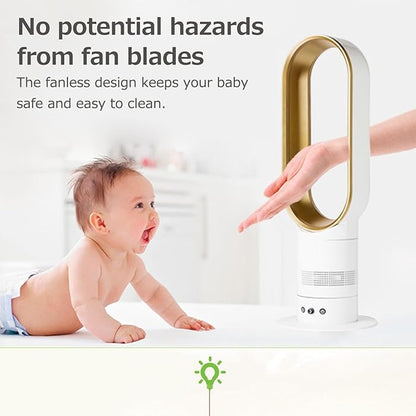 Bladeless Turmventilator | Energieeffizienter Kühlluftstrom