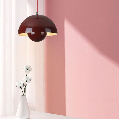 LED Hängeleuchte Blumentopf Design