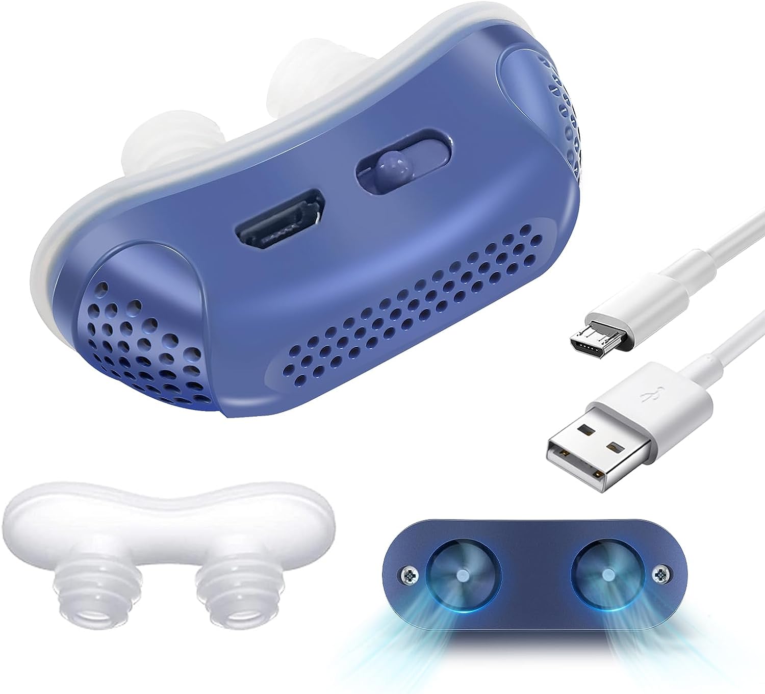 Micro CPAP Schlafapnoe Maschine für Reisen &amp; Anti-Schnarchen - CPAP Alternative
