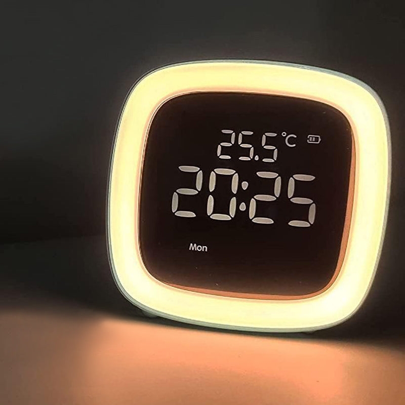 Digitales LED Nachtlicht Wecker