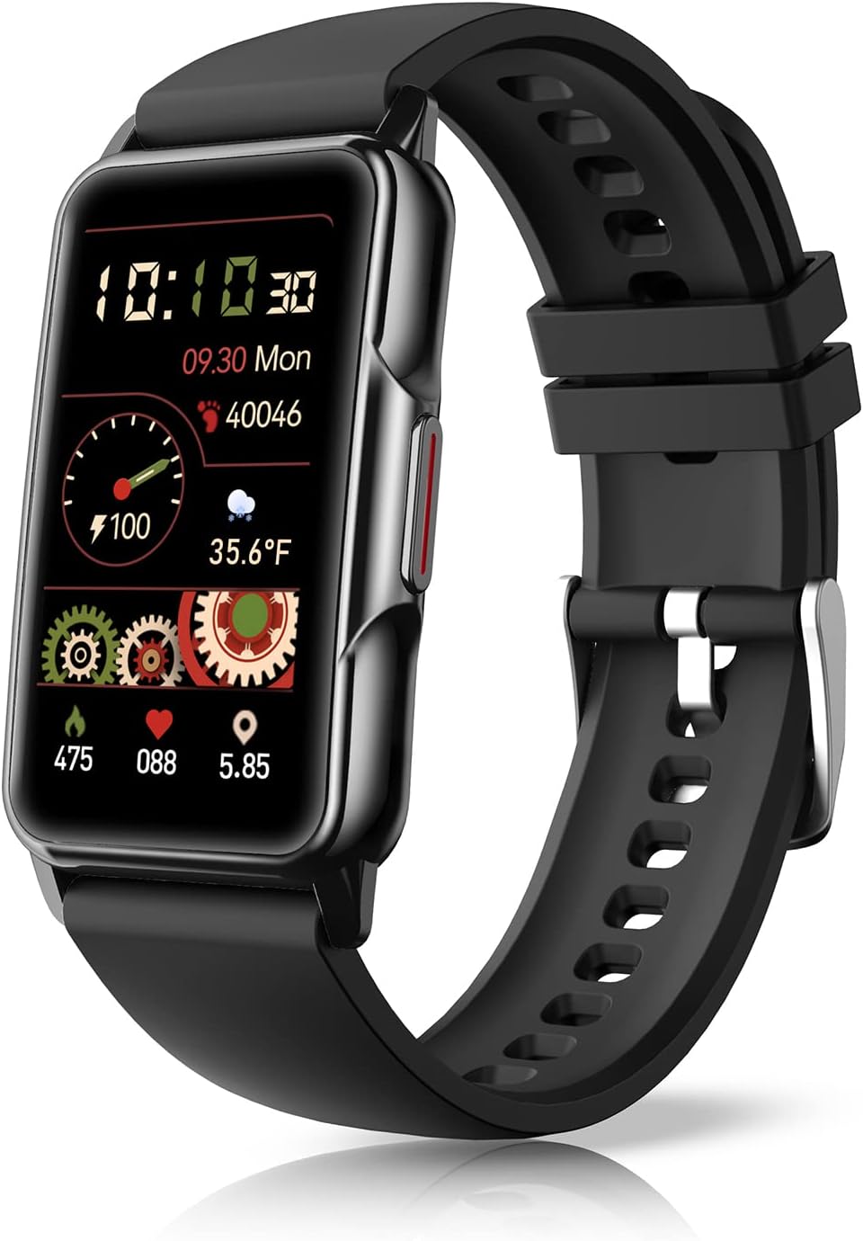 Zelara IP68 wasserdichtes HD Multisport-Fitness-Tracker-Armband Smart Watch für Android IOS