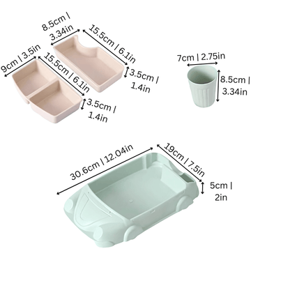 Kinder-Essset – Abenteuer-Teller