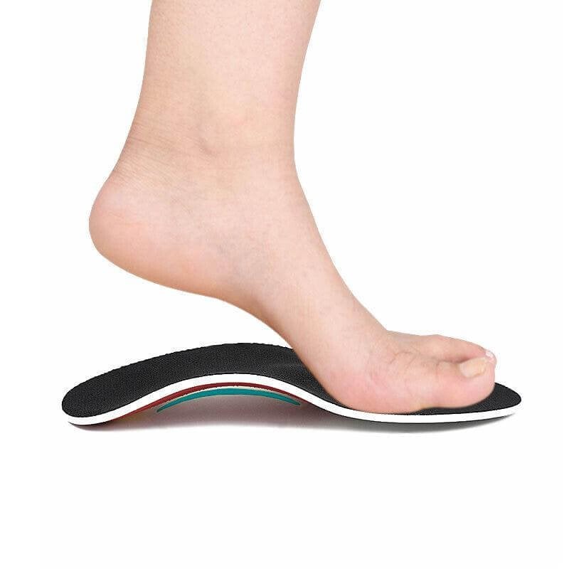 Orthopädische Einlegesohlen mit Fußgewölbeunterstützung für Fersenschmerzen und Plattfüße