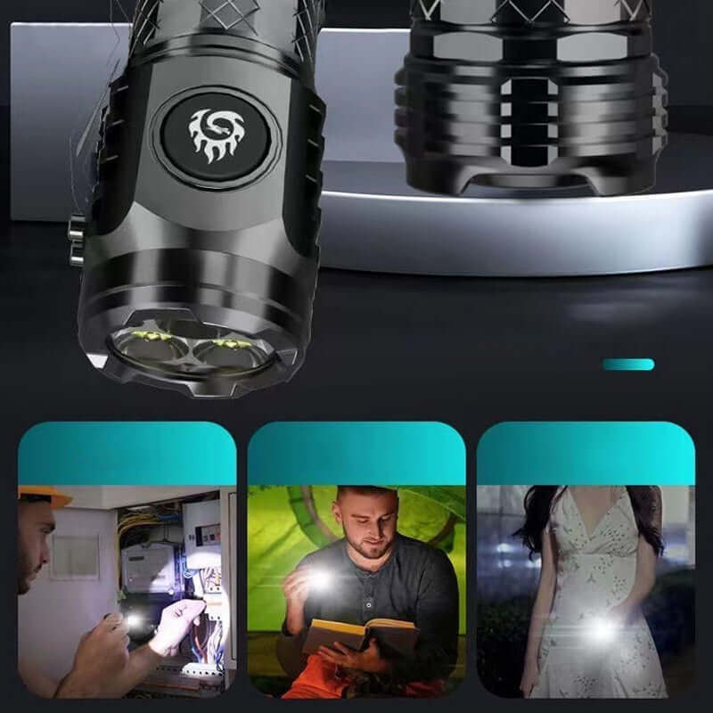 Kompakte LED Taschenlampe - Vielseitig &amp; Leistungsstark