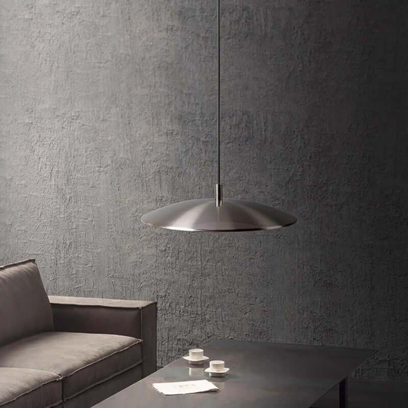 Moderne LED Pendelleuchte - Eisen Nickel
